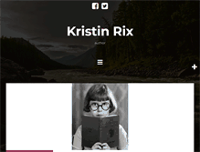 Tablet Screenshot of kristinrix.com